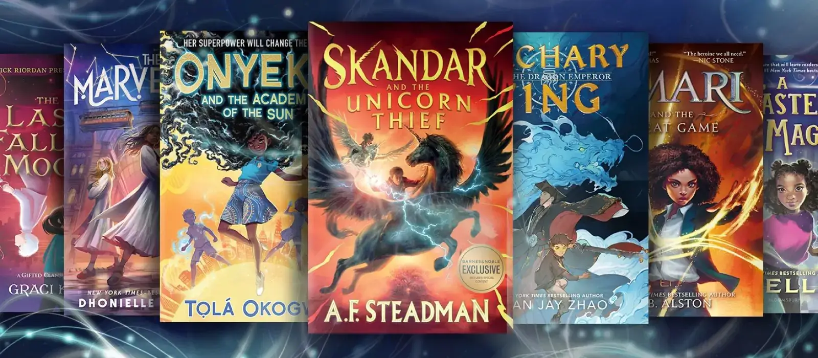 Fantasy audiokniha Skandar a zloděj jednorožců, tip na Vánoce 2022