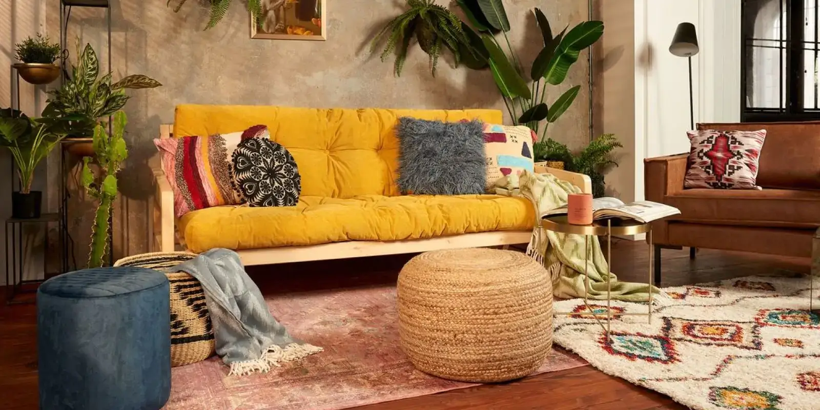 domácnost v boho stylu