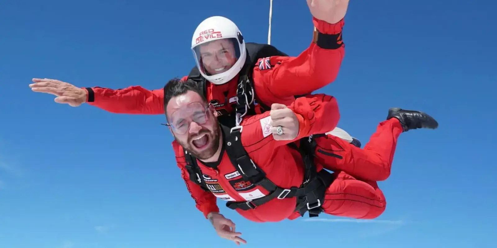 Tandemový seskok ideální dárek