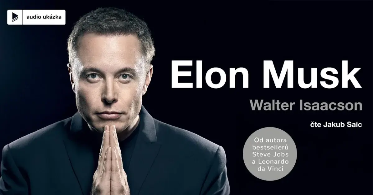 Audiokniha Elon Musk, tip na Vánoce 2023