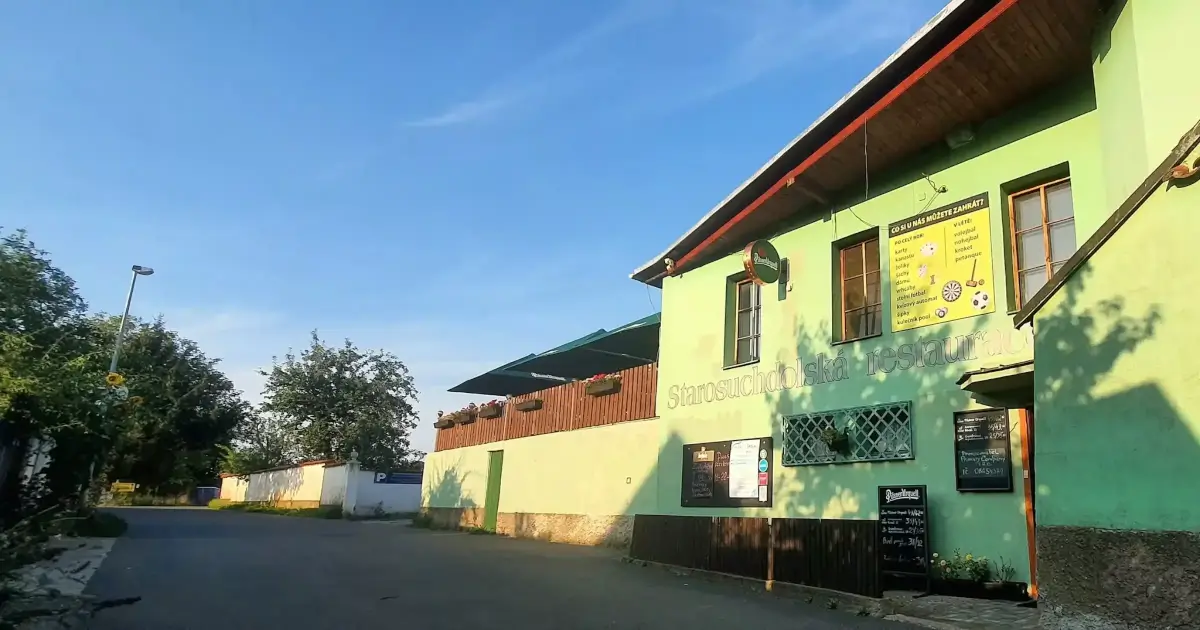 Starosuchdolská restaurace.