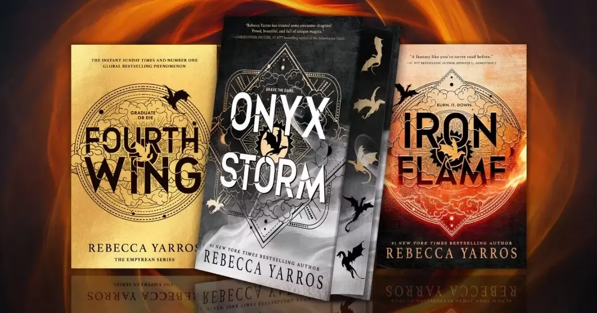 Čtvrté křídlo, Železný plamen a Onyxová bouře: Romantasy, které dobylo internet i srdce čtenářů