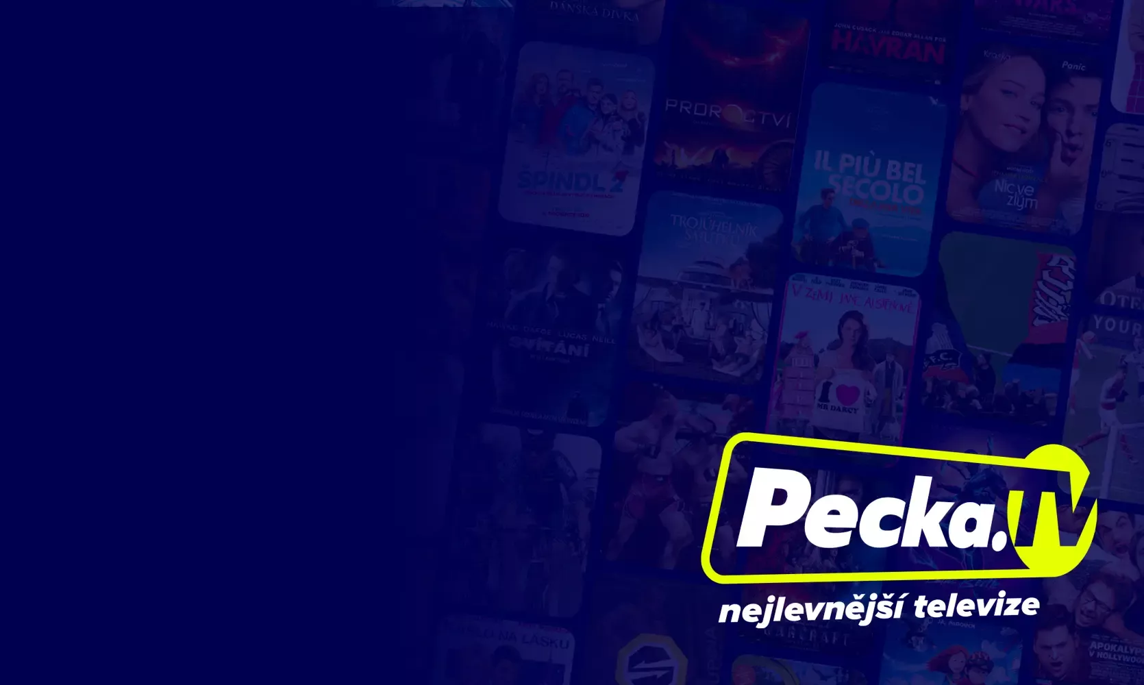 Pecka.TV předplatné na Givery: zábava na dosah ruky