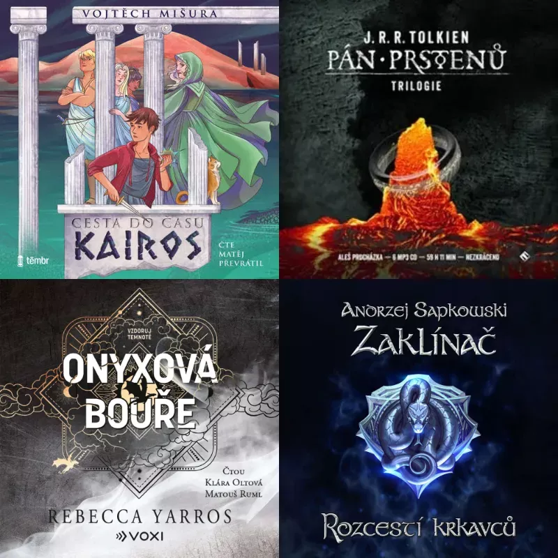 Audiotéka: Vánoční tipy na nejlepší audioknížky 2025