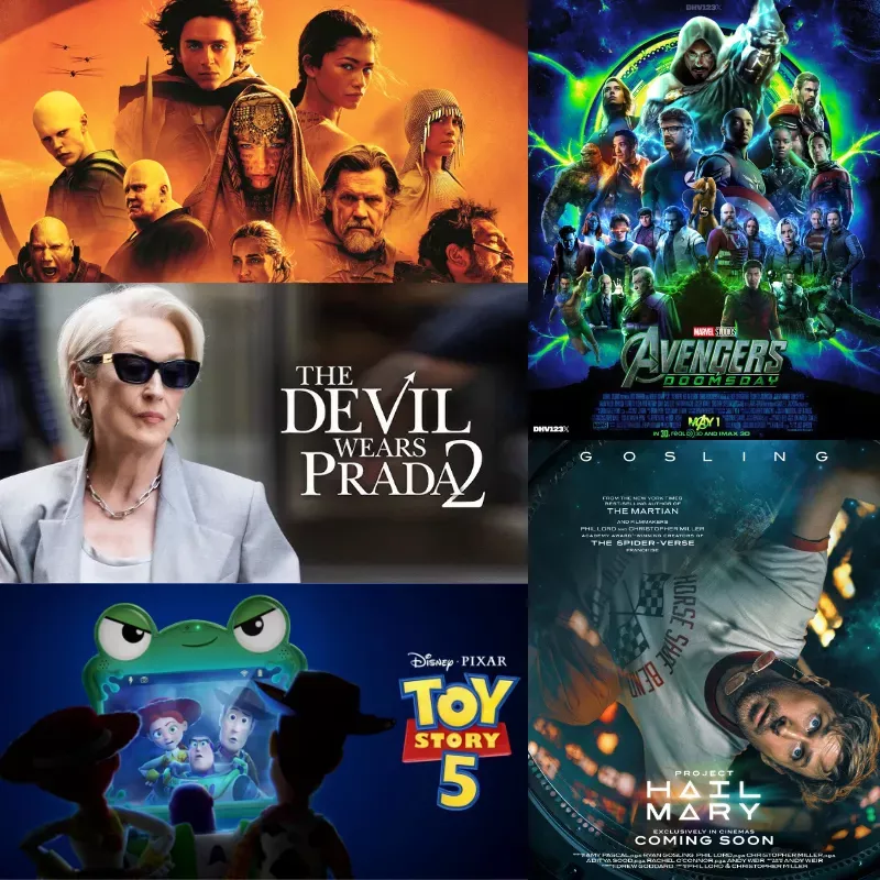 Nejočekávanější filmové novinky 2026 - kdy dorazí do kin?