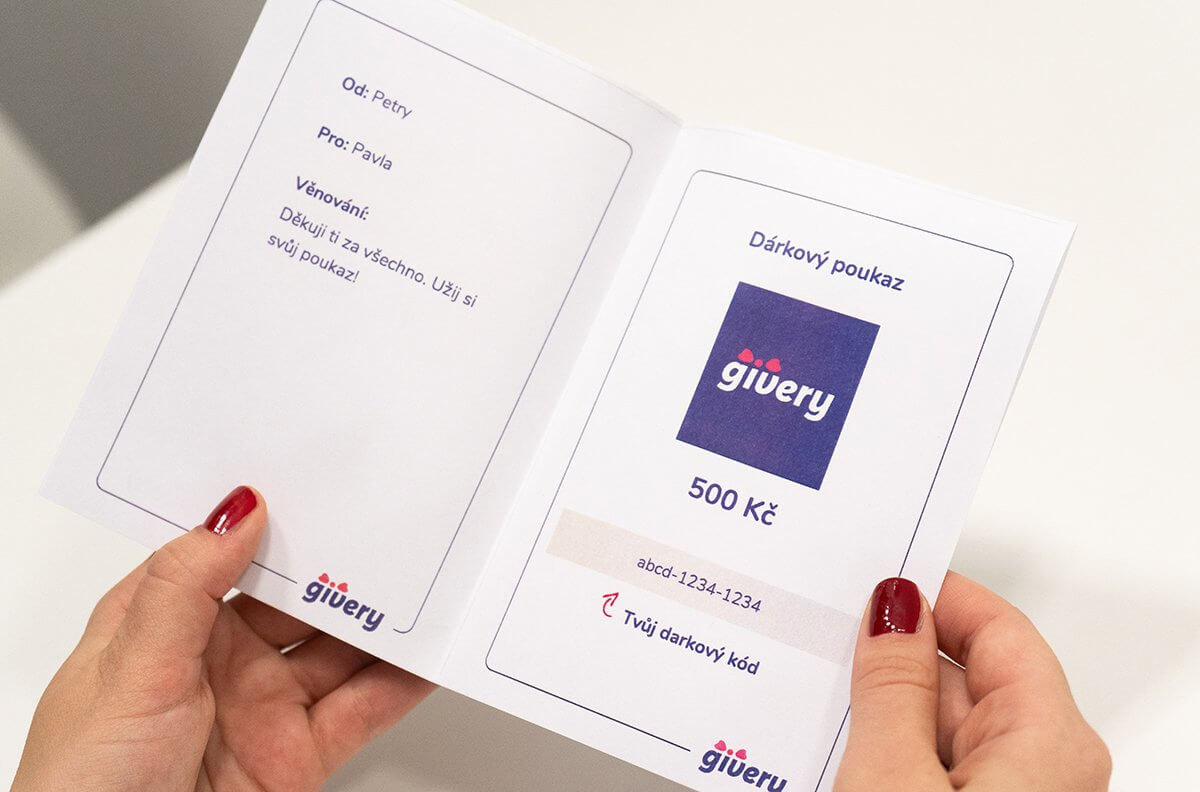 Elektronický dárkový poukaz