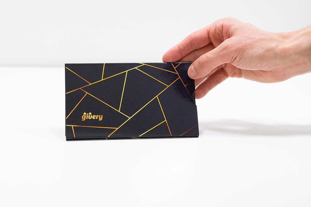 Luxusní tištěný dárkový poukaz