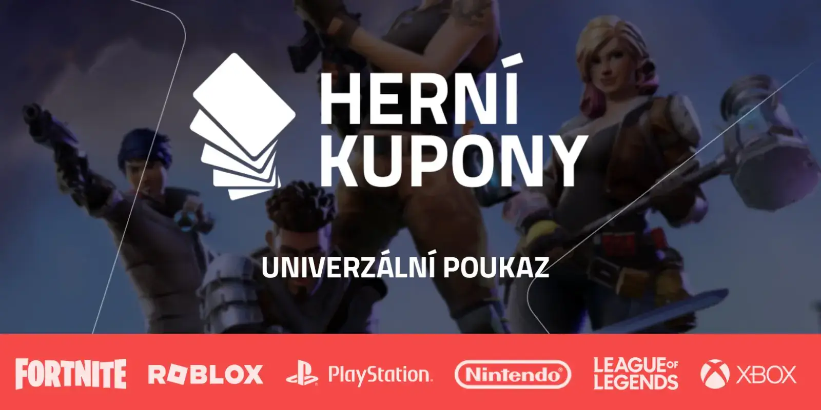 Univerzální dárkový poukaz na e-shop Herni-kupony.cz