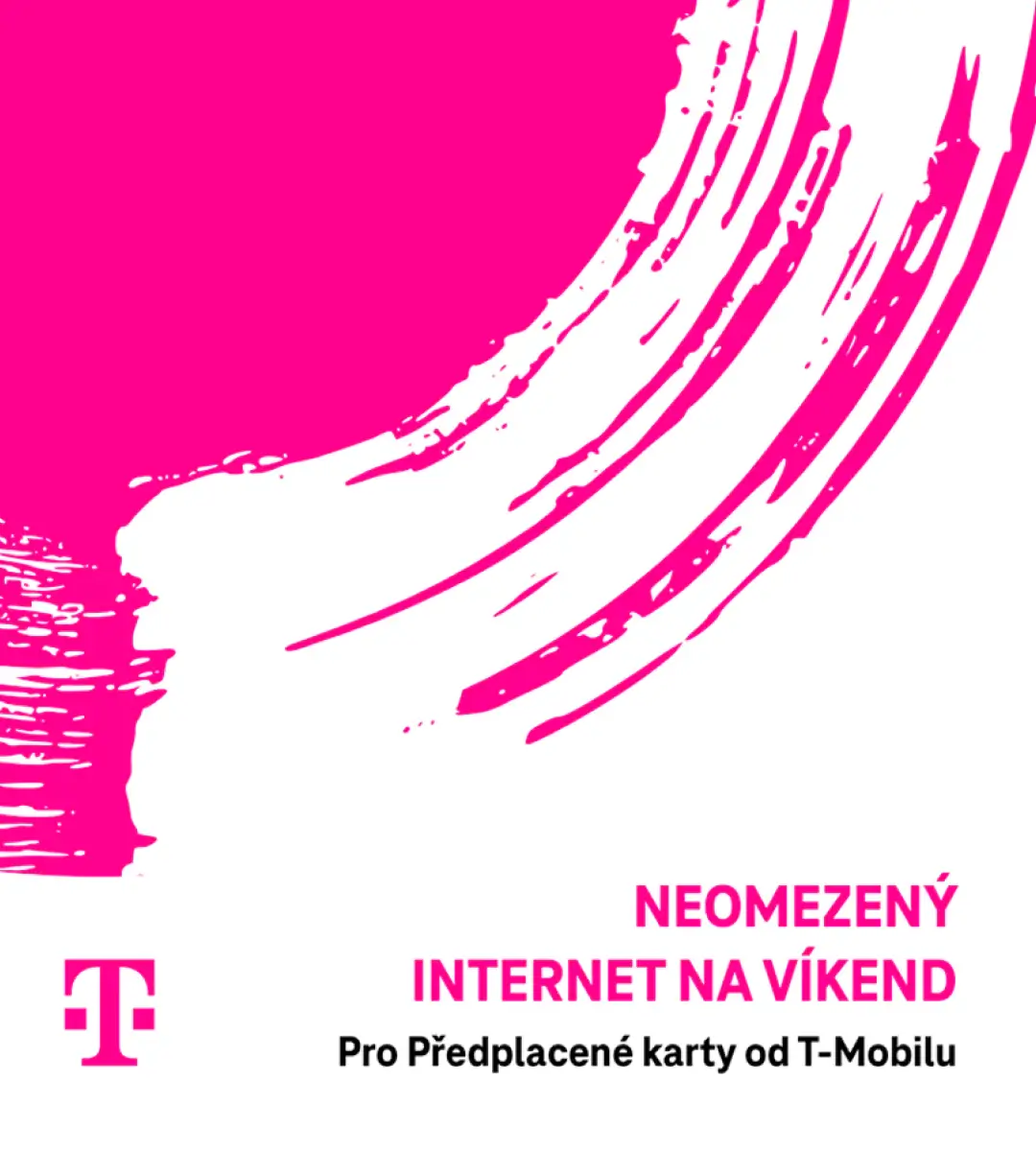 T-Mobile - Neomezený internet na víkend